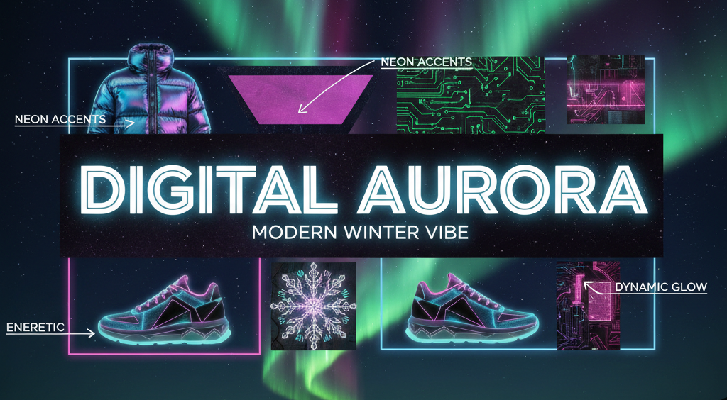 Digital Aurora Moodboard